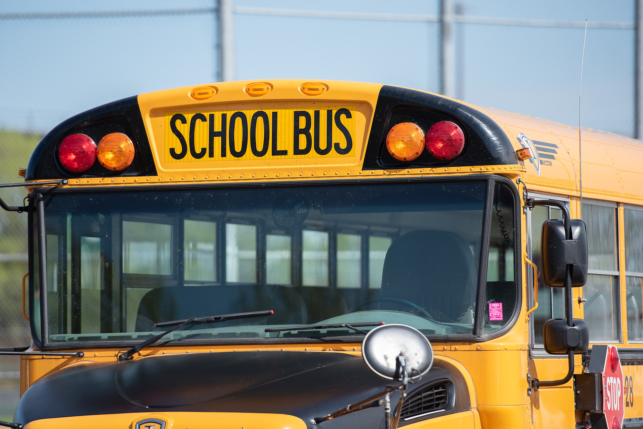 School bus in Duluth, MN